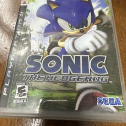 Sonic The Hedgehog Play Station 3