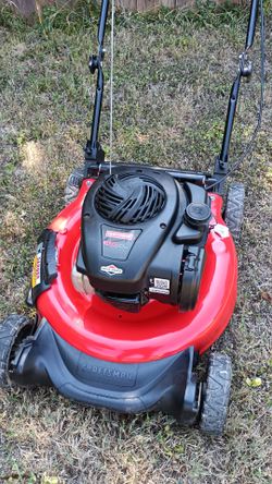 Push lawn mower craftsman 21 inch
