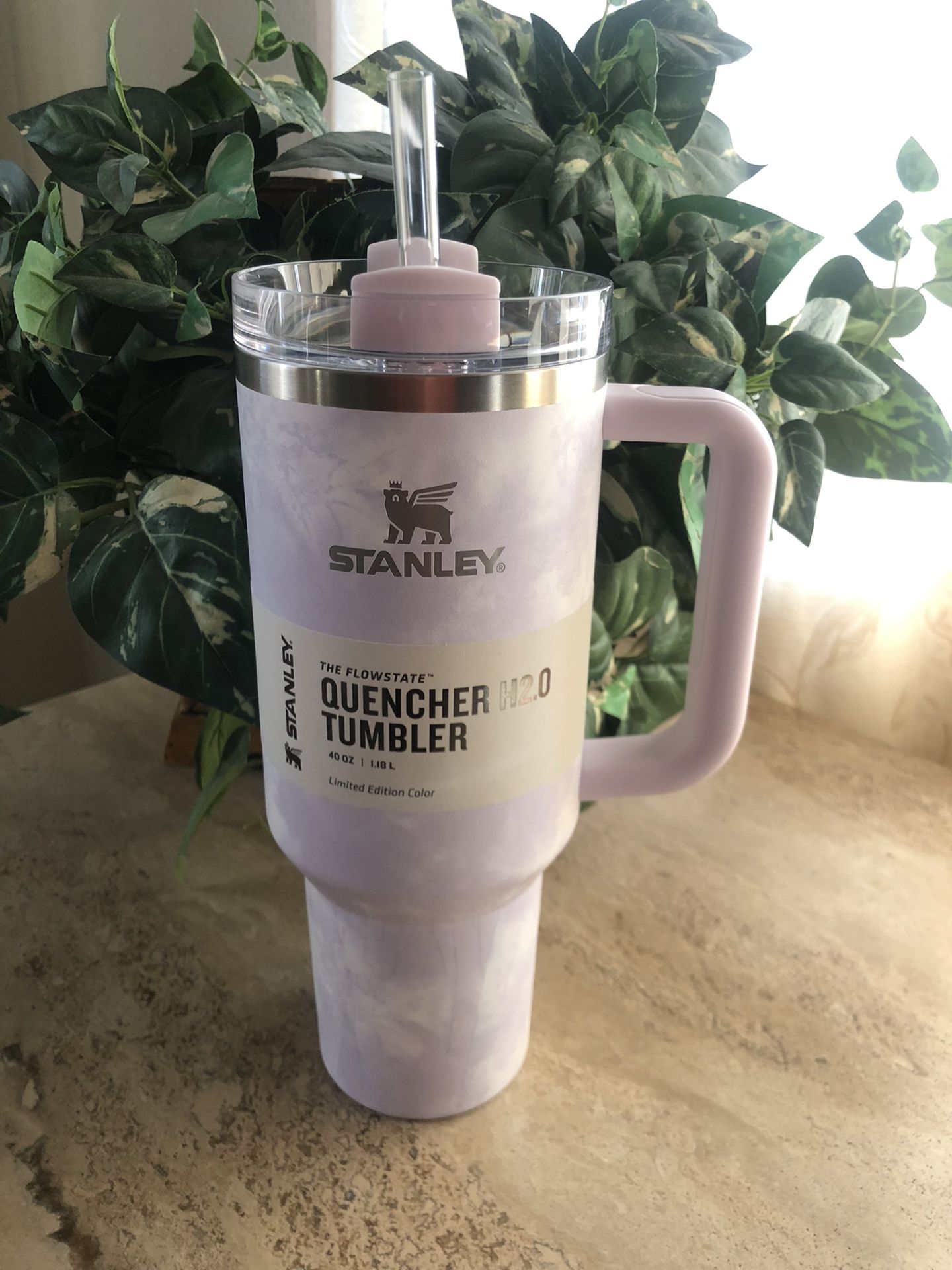 Personalized NEW Stanley Adventure Quencher 40oz Tumbler 40oz Tie Dye  Collection Exclusively at Target Citron Peach Wisteria 