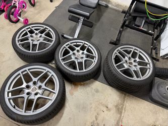 Porsche 997.2 Carrera S OEM 19" Wheels w/ Hankook Tires