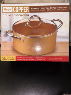 Panini Copper 5qt  Dutch Pot