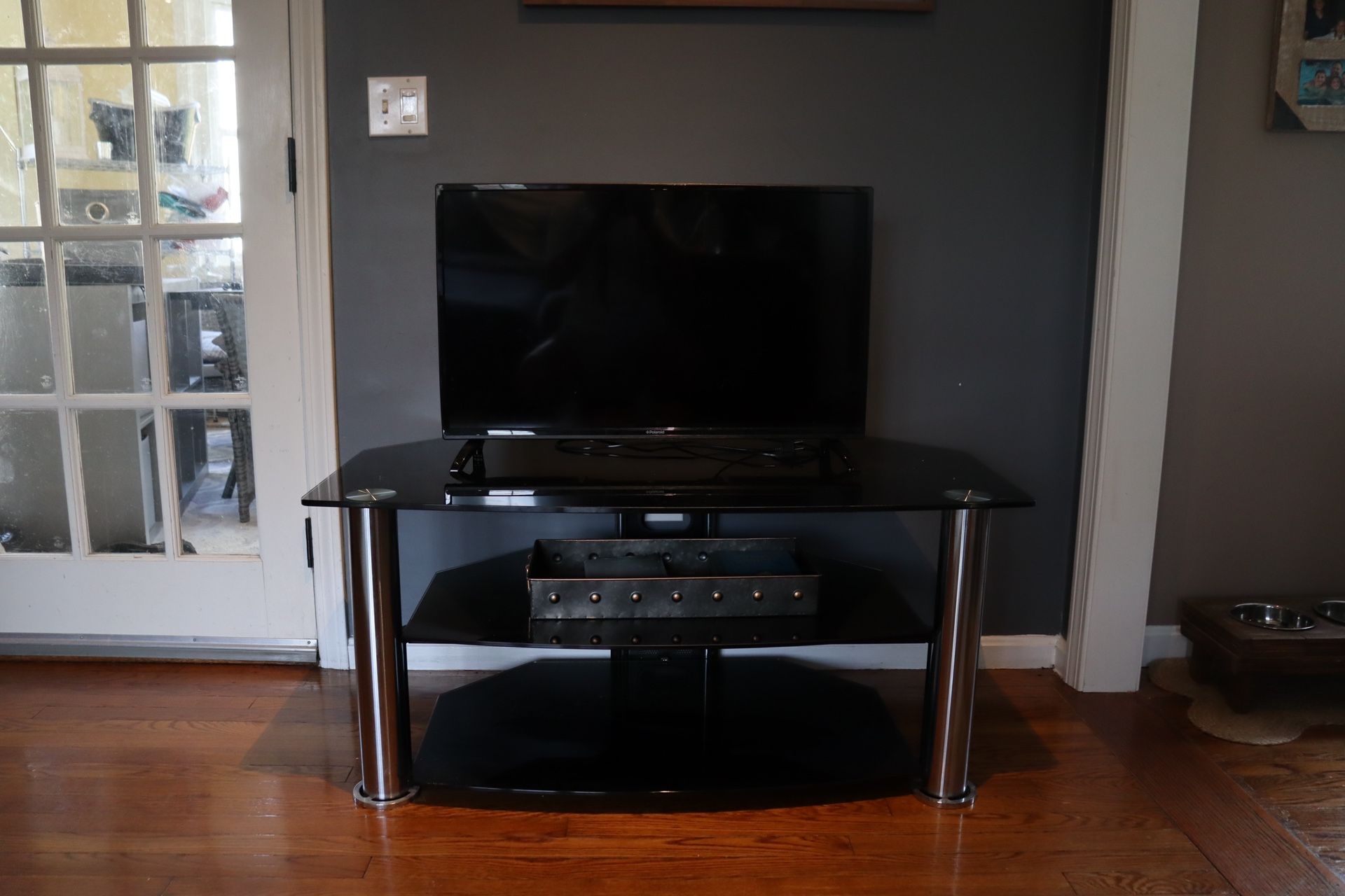 Black 3-Tiered Tv Stand/Table/Coffee Table