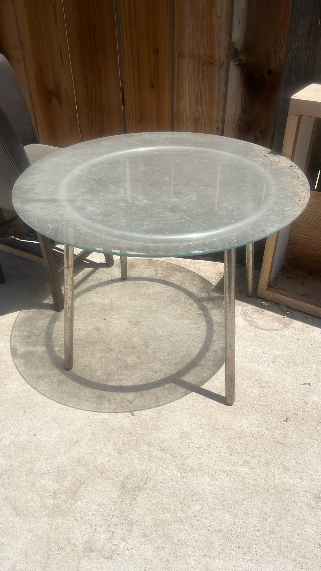 Glass Top Kitchen Table 