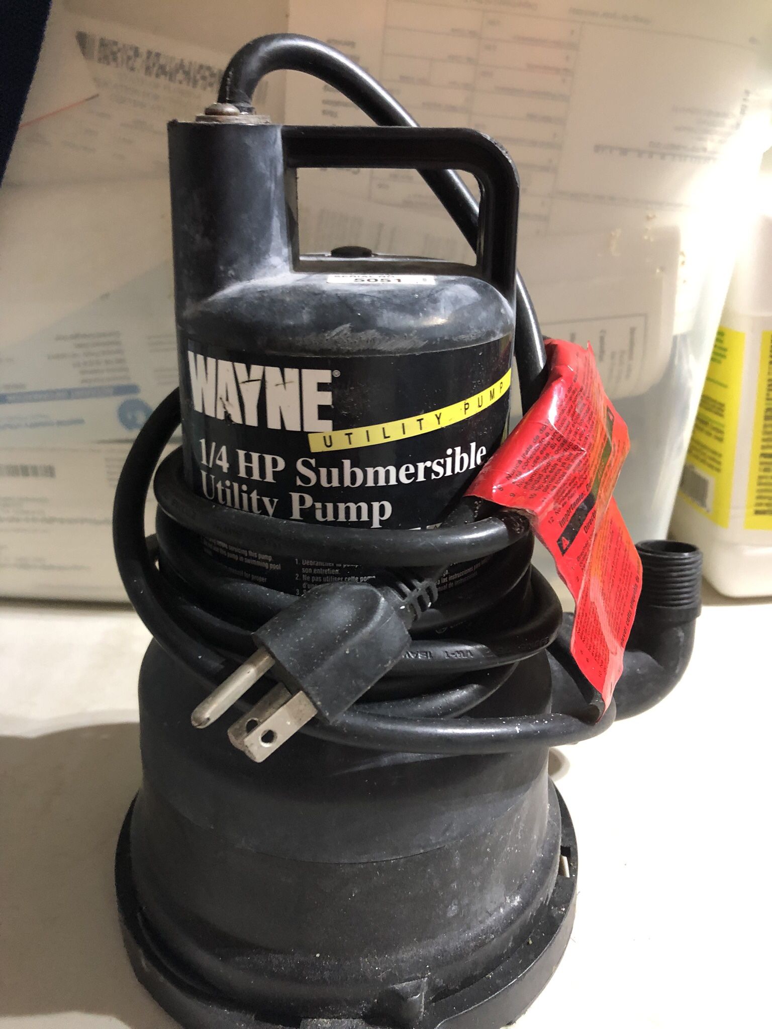 1/4 Hp Utility Pump