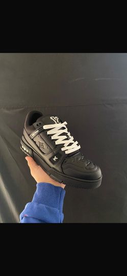 Black Louis Vuitton Trainers Lv