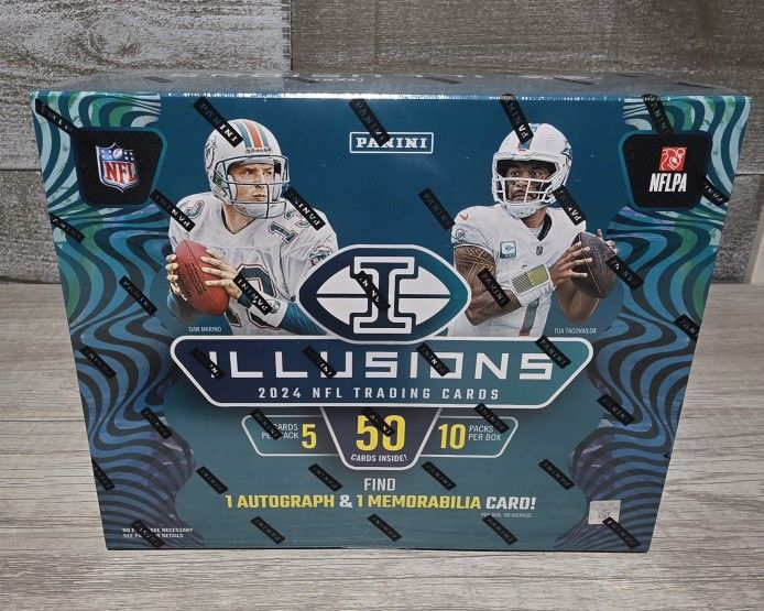 2024 Panini Illusions Football Premium Box New & Factory Sealed!