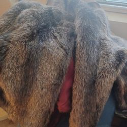 Fabulous Faux Fur Jacket, In Size 14, By Animal Fair Brand..
