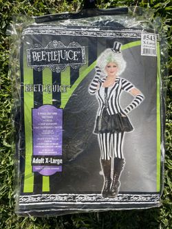 Bettlejuice Halloween Costume  XL