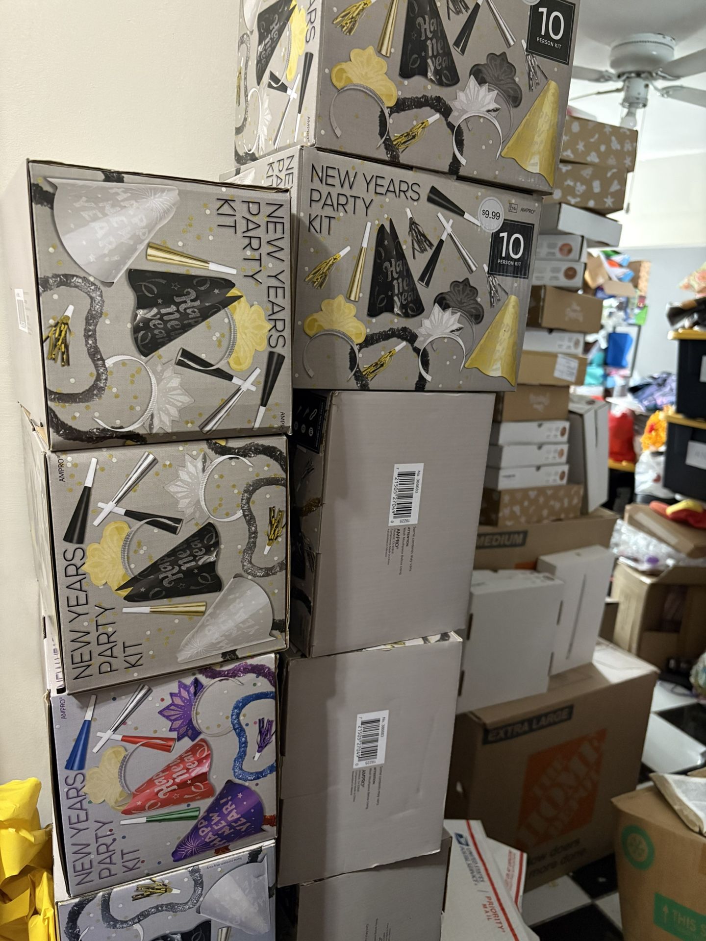 Happy New Year Celebration Party 12 Boxes
