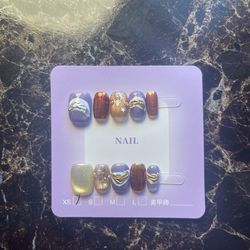 Acrylic Press On Nails (XS)