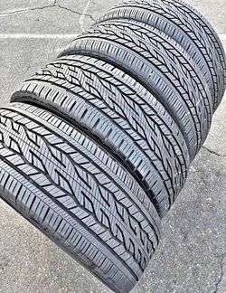 255/55r20 Continental Tires Cón 80% De Vida Las 4 