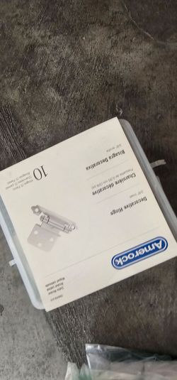 Amerock Decorative Hinges 10-Pack
