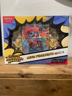 Ascended Heroes Mega Feraligatr ex Box