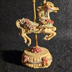 Melodies County Fair Collection Carousel Horse "Yesterday" Heritage House Works!