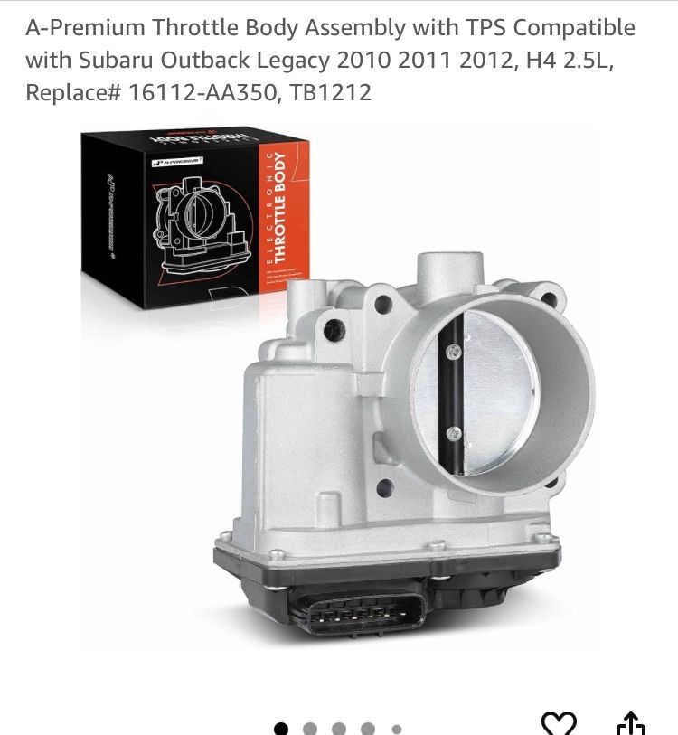 Throttle Body Assembly with TPS Compatible with Subaru Outback Legacy