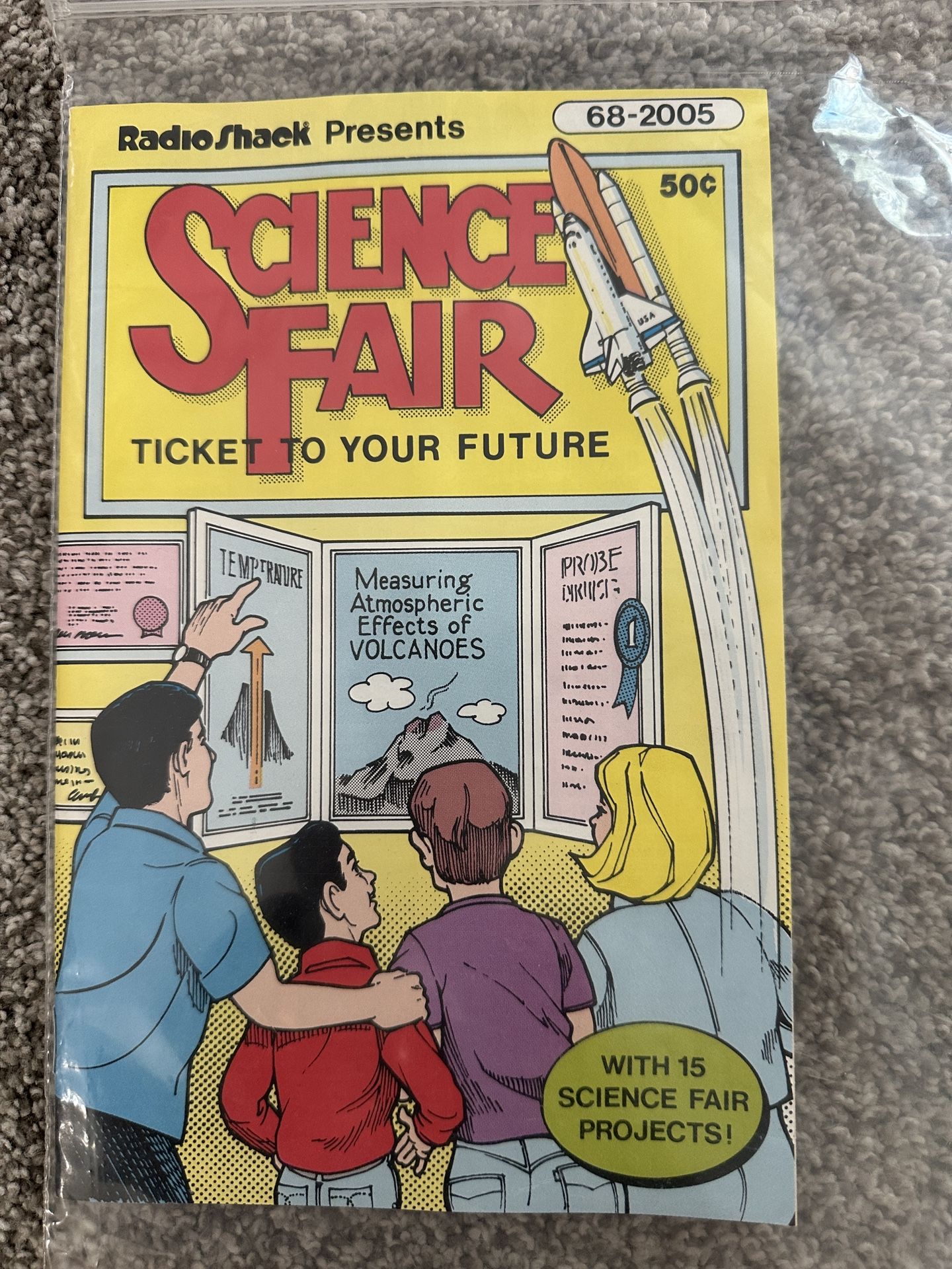 Vintage Radio Shack Science Fair Booklet (1993) - Collectible