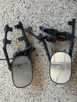 RV towing mirrors.