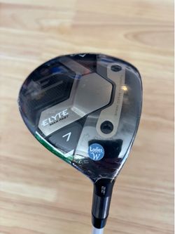 ladies, flex, graphite shaft Elyte max fast 7 wood ladies, flex, graphite