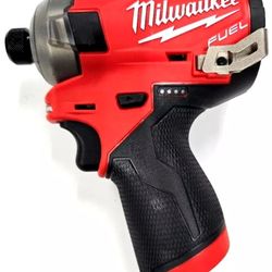 Milwaukee M12 FUEL SURGE 12V Lithium-Ion Brushless Cordless 1/4 in. Hex Impact Driver Compact,  Tool  Only,  New