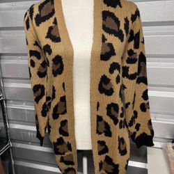 Leopard Cardigan 