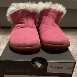 Pink Toddler Timberland Boots - Size 5