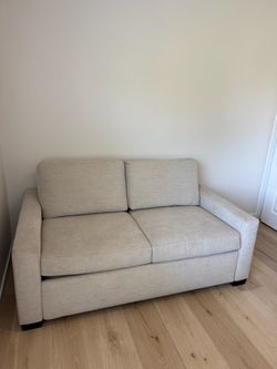 Living Spaces Mackenzie Pearl Full Sleeper Sofa – Originally $2,695