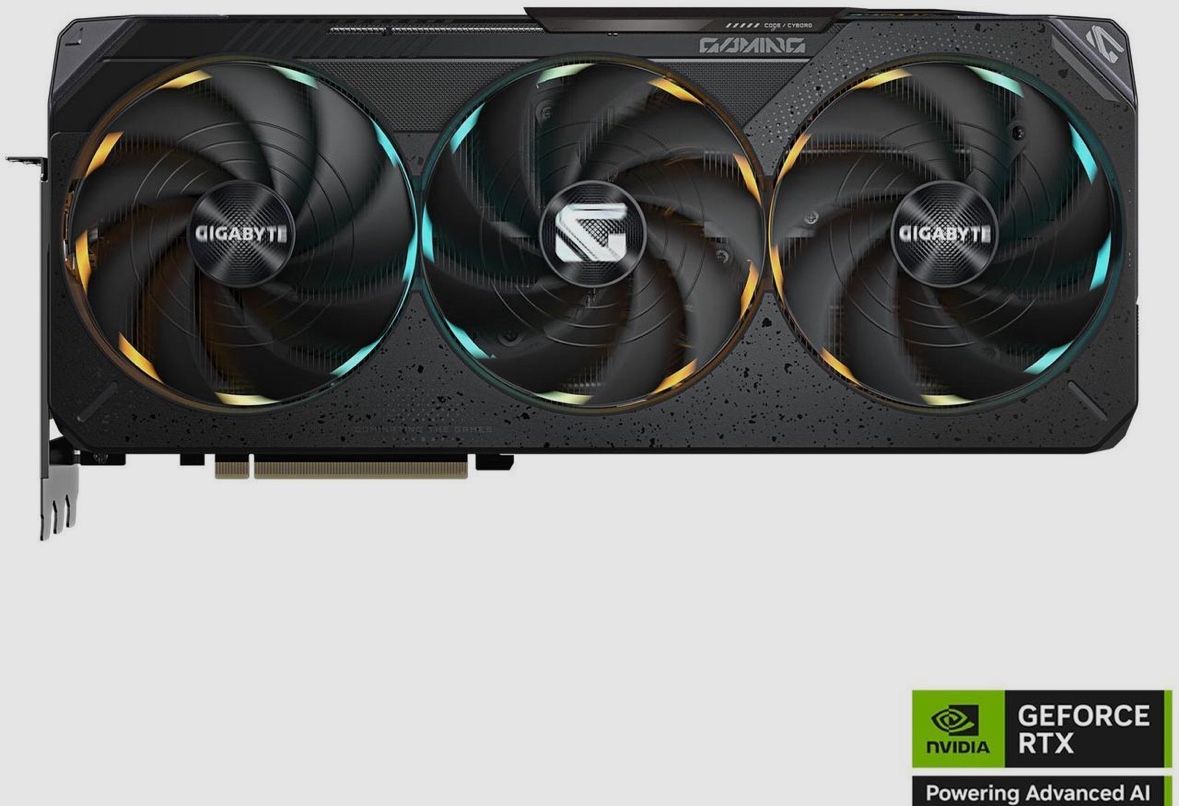 GIGABYTE Gaming GeForce RTX 5090 32GB GDDR7 PCI Express 5.0 ATX Graphics Card GV-N5090GAMING OC-32GD
