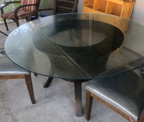 Glass table