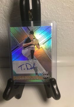 2019 Panini Elite Extra Edition Tucker Davidson #146 Atlanta Braves