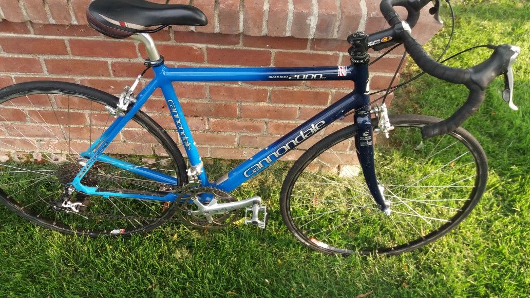 Cannondale Road Warrior 2000 road bike.