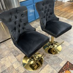 Swivel Bar Stools Set Of 2 