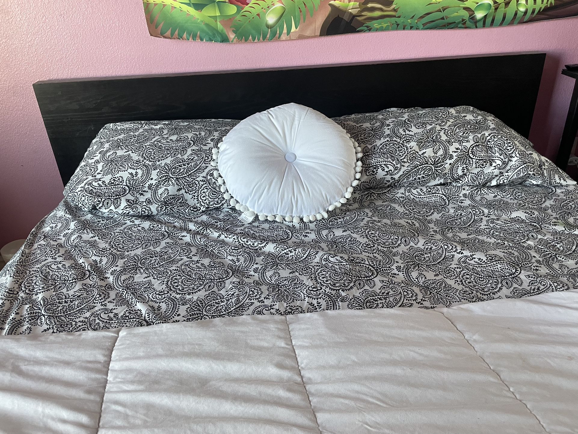 Black Queen Bed Frame