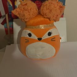 Orange Fox Squishmallow 