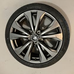 NEW Spare Tire Combo 18x7.5 5x114.3 w/ cover & Sensor