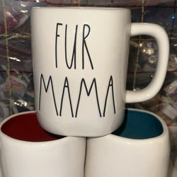 Rae Dunn Fur Mama Mug
