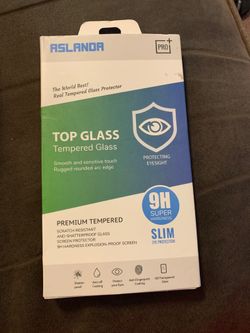 iPhone X tempered glass protector
