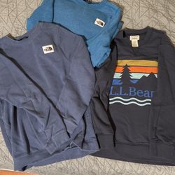 Size 8 and 10/12 Boys Crewneck Sweatshirts 
