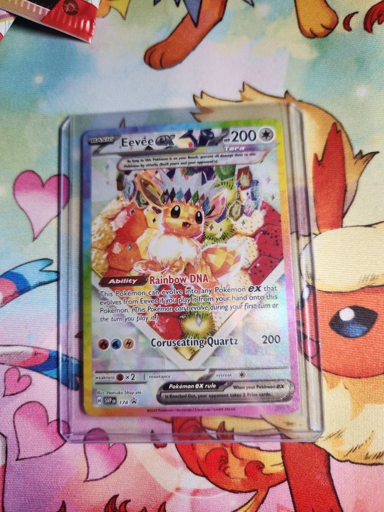 Eevee Ex SVP 174 Prismatic Evolutions Super Premium Collection Promo