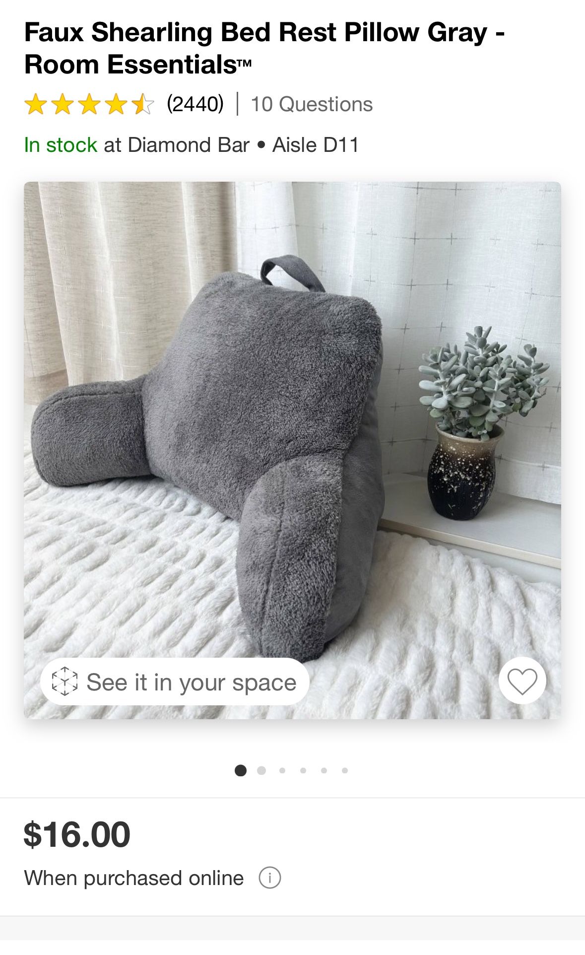 Target Husband / Bed Rest Pillow