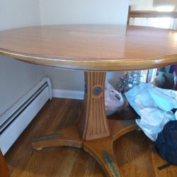 VINTAGE TABLE WITH EXTENSIONS