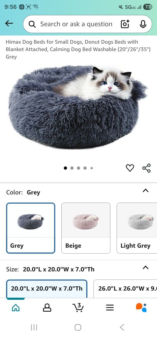 Dog Bed New In Box