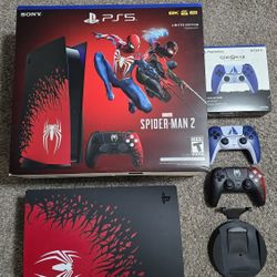 Playstation 5 Console Spider-Man + GOW Controller 