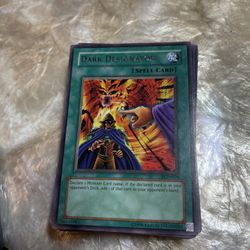 Dark Designator Yugioh Card Rare Foil