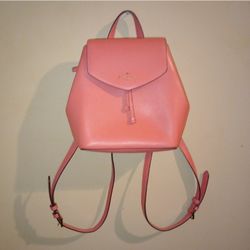 NWOT Kate Spade Lizzie Garden Pink  medium Flap Back pack