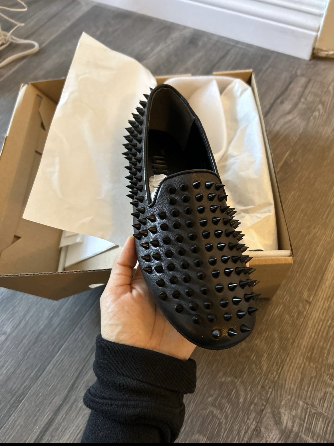 UNIF Hellraisers Black Flats New In Box