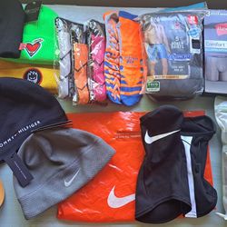 BUNDLE / LOT of NEW BRAND Mens Accesssories ( TOMMY, NIKE. ADIDAS)