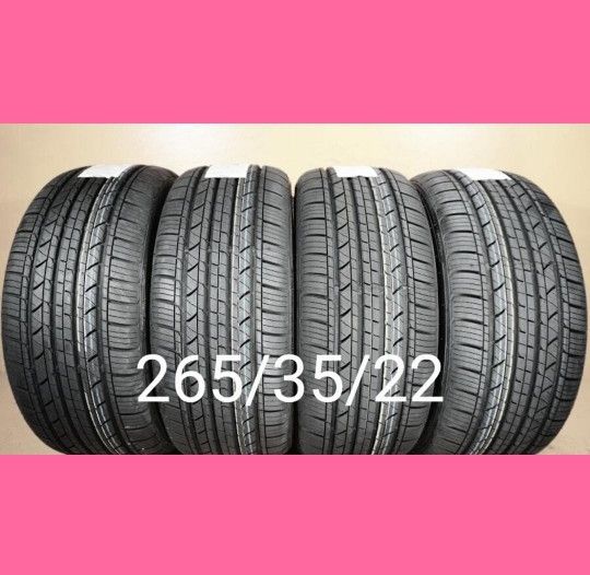 4 New Tires  265/35/22 $ 474 Llantas Nuevas