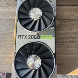 RTX 2060 Super NZXT Case  & AIO With fans And PS