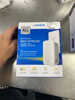 Linksys next gen ac max-stream AC1900 plus WiFi range extender