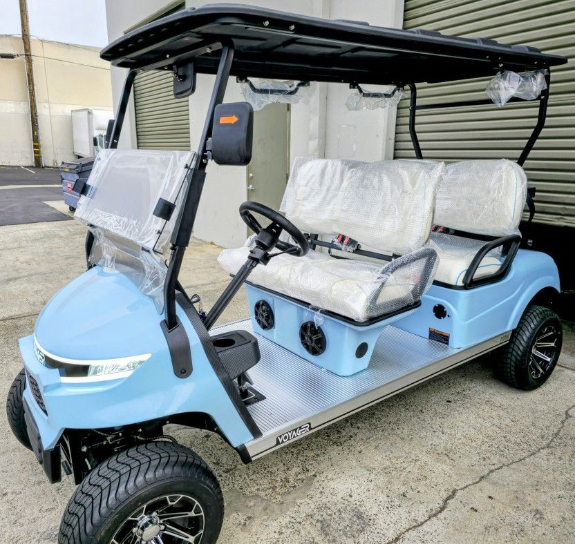 2025 Voyager Patriot 4-Passenger Non-Lifted 72-Volt Golf Cart